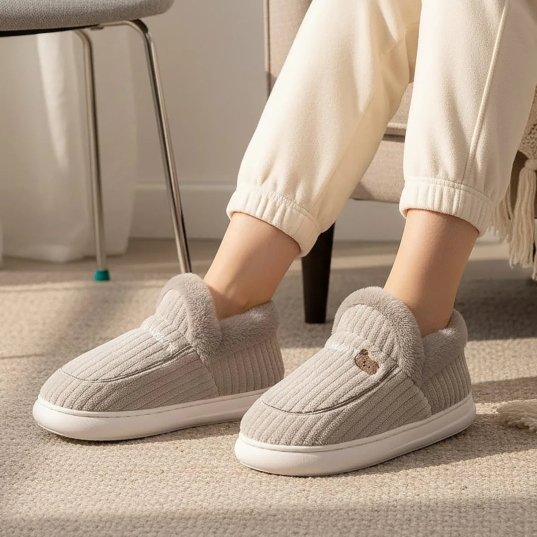 DouDouBear Plush Comfort Slippers
