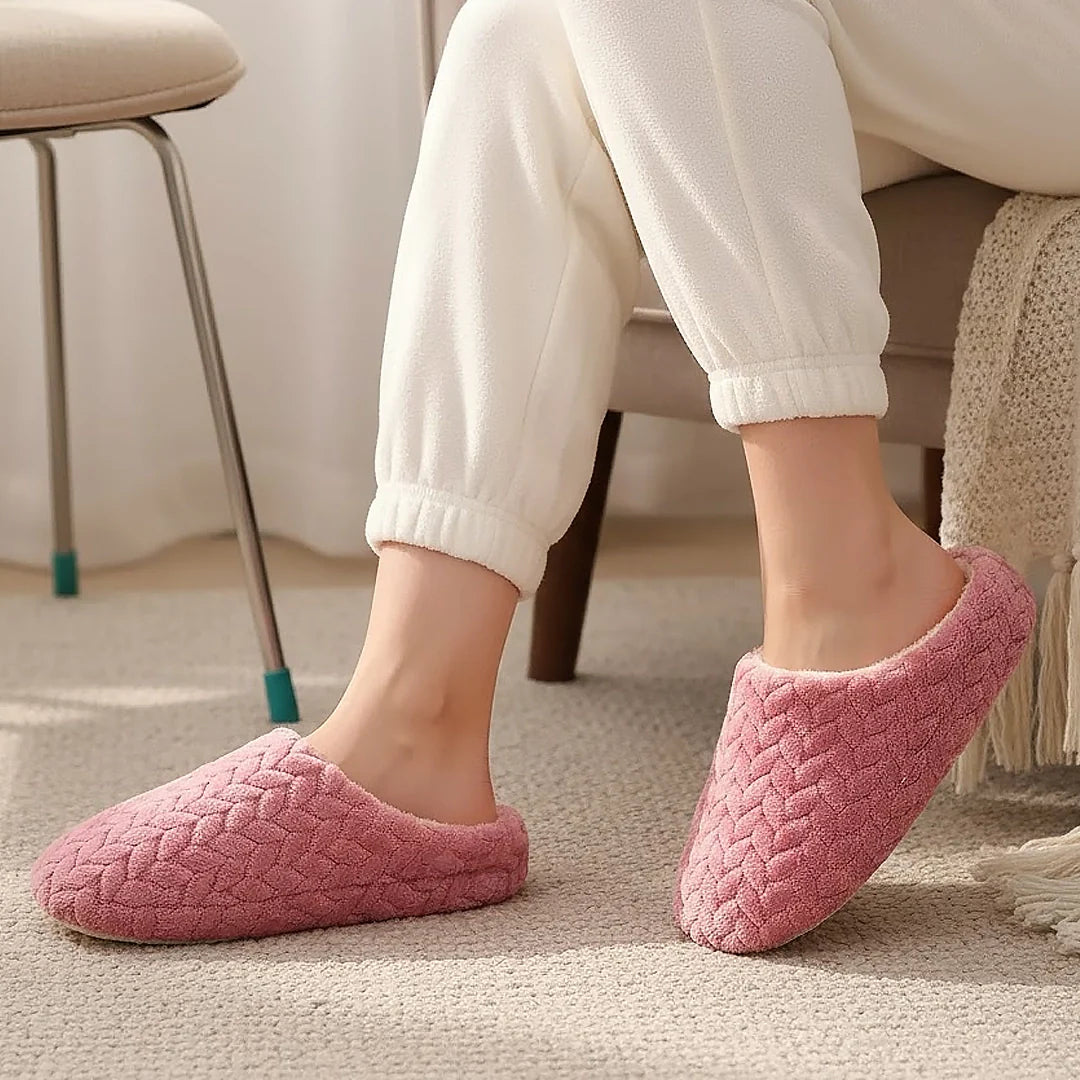 LumiSoft Plush Comfort Slippers