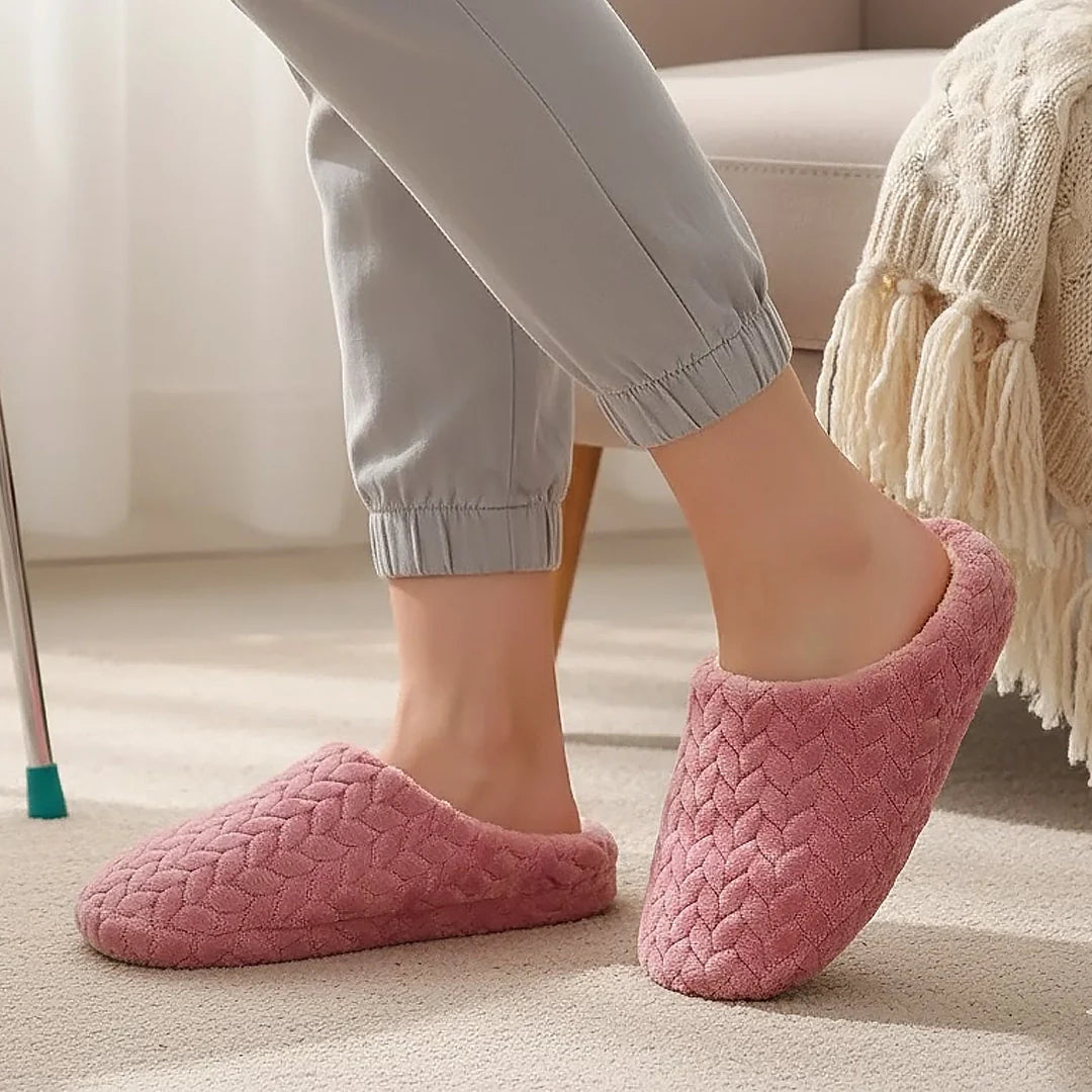 LumiSoft Plush Comfort Slippers