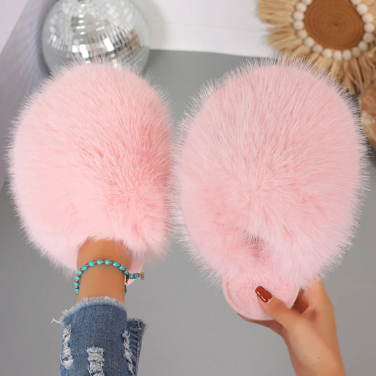 Royal Fluffy Comfort Slippers