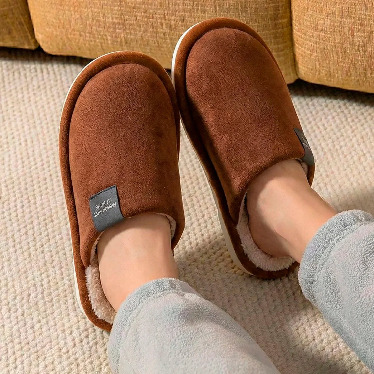 Luxury Suede Comfort Slippers